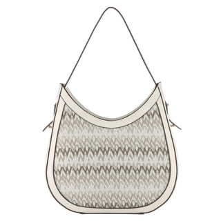 Bolsa Hobo WESTIES Hbvengerber3we  Textil Color Blanco