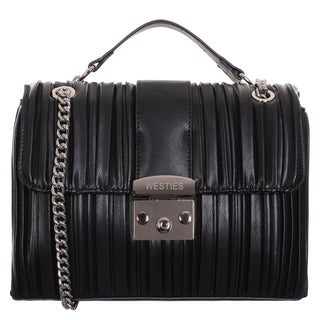 Bolsa Crossbody WESTIES Hbamarillowe  Sintetico Color Negro