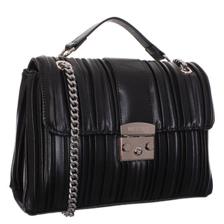 Bolsa Crossbody WESTIES Hbamarillowe  Sintetico Color Negro