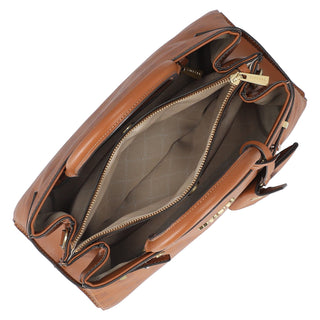 Bolsa de Mano WESTIES Hbepimeteowe  Sintetico Color Cafe