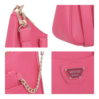 Bolsa Shoulder WESTIES Hbmensaewe  Sintetico Color Rosa