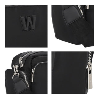 Bolsa Crossbody WESTIES Hbmiroku4we  Textil Color Negro