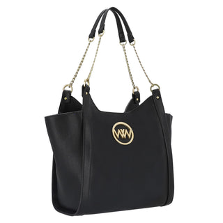 Bolsa Shoulder WESTIES Hborotodwe  Sintetico Color Negro