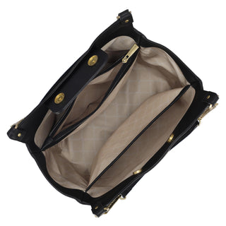 Bolsa Shoulder WESTIES Hborotodwe  Sintetico Color Negro