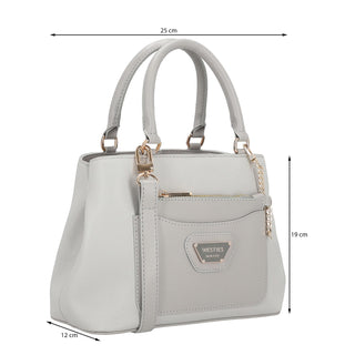 Bolsa de Mano WESTIES Hbstrikerwe  Sintetico Color Gris
