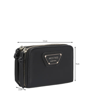 Cartera WESTIES Hbgarroshwe  Sintetico Color Negro