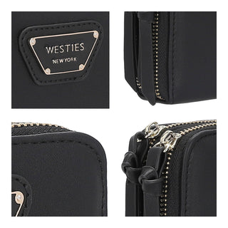 Cartera WESTIES Hbgarroshwe  Sintetico Color Negro