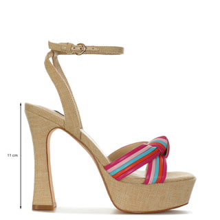 Sandalia NINE WEST Wnirna8  Sintetico Color Multicolor