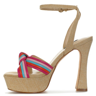 Sandalia NINE WEST Wnirna8  Sintetico Color Multicolor