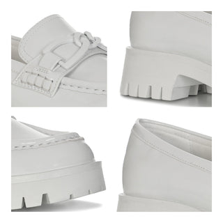 Mocasin NINE WEST Wngables3  Sintetico Color Blanco