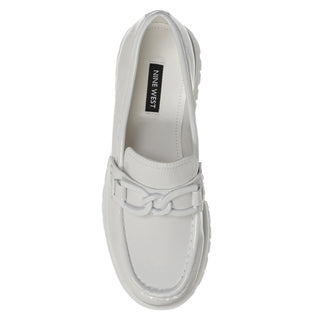 Mocasin NINE WEST Wngables3  Sintetico Color Blanco