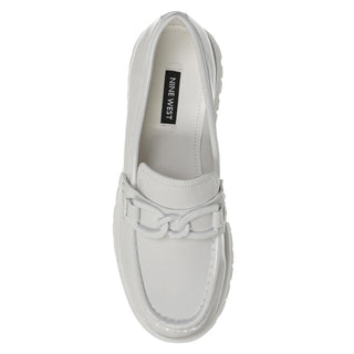 Zapato Tipo Mocasin NINE WEST Wngables3  Sintetico Color Blanco