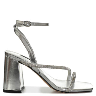 Sandalia NINE WEST Wngaden3  Sintetico Color Metalico