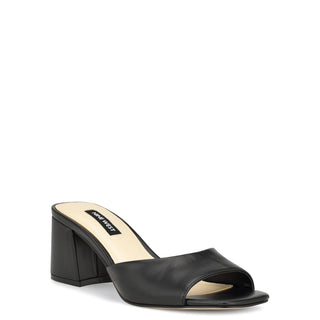 Zapato Destalonado con tacon NINE WEST Wngagen3  Sintetico Color Negro