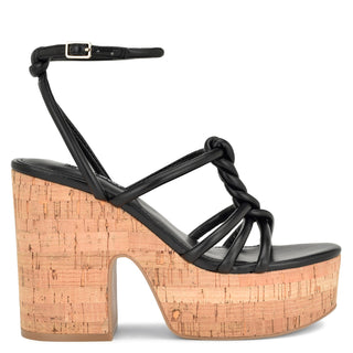 Sandalia NINE WEST Wnolander3  Sintetico Color Negro