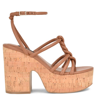 Sandalia NINE WEST Wnolander3  Sintetico Color Cafe