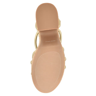 Sandalia NINE WEST Wnolander3  Sintetico Color Metalico
