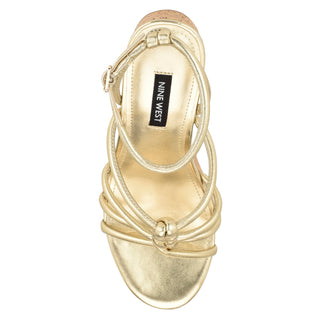 Sandalia NINE WEST Wnolander3  Sintetico Color Metalico
