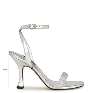 Sandalia NINE WEST Wnnyrah3  Sintetico Color Metalico
