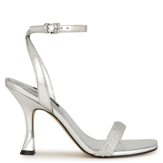 Sandalia NINE WEST Wnnyrah3  Sintetico Color Metalico