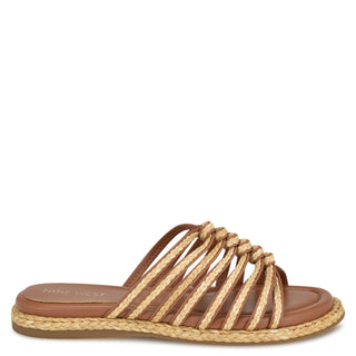 Sandalia NINE WEST Wnadila2  Textil Color Cafe