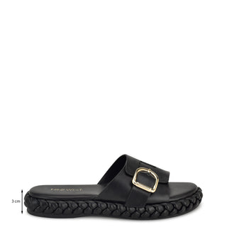 Sandalia NINE WEST Wnshantel3  Sintetico Color Negro