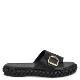 Sandalia NINE WEST Wnshantel3  Sintetico Color Negro