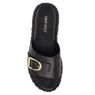 Sandalia NINE WEST Wnshantel3  Sintetico Color Negro