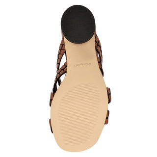 Zapato Destalonado NINE WEST Wnwenea3  Sintetico Color Cafe