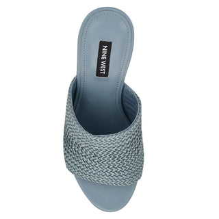 Zapato Destalonado NINE WEST Wneverie2  Sintetico Color Azul
