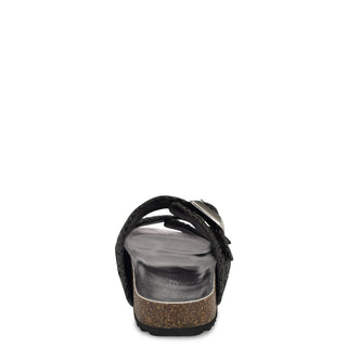 Sandalia NINE WEST Wntenly2  Textil Color Negro