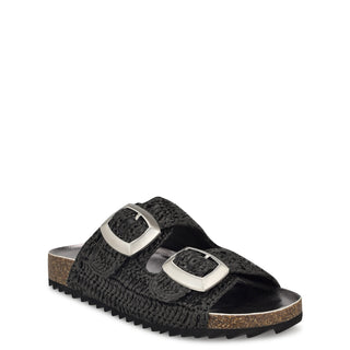 Sandalia NINE WEST Wntenly2  Textil Color Negro