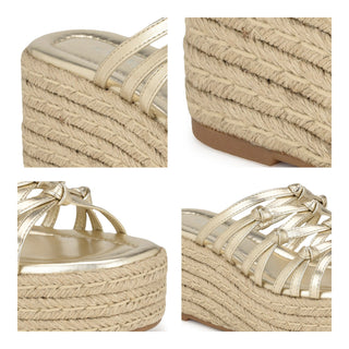 Zapato Destalonado NINE WEST Wncristy3  Sintetico Color Metalico