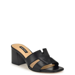 Zapato Destalonado NINE WEST Wngriselda3  Sintetico Color Negro