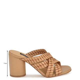Zapato Destalonado NINE WEST Wnwenea3  Sintetico Color Beige