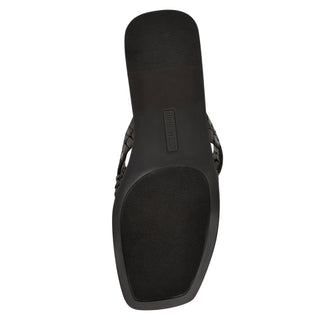 Sandalia NINE WEST Wnolson3  Sintetico Color Negro