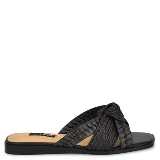 Sandalia NINE WEST Wnolson3  Sintetico Color Negro