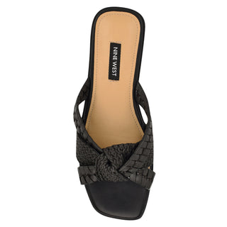 Sandalia NINE WEST Wnolson3  Sintetico Color Negro