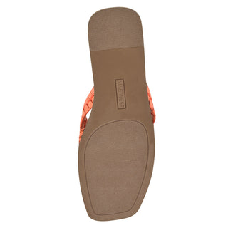Sandalia NINE WEST Wnolson3  Sintetico Color Naranja