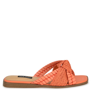 Sandalia NINE WEST Wnolson3  Sintetico Color Naranja