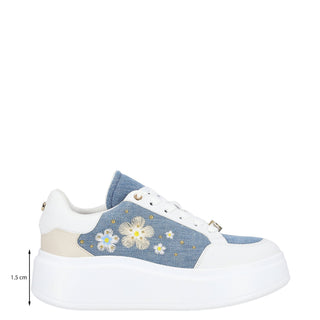 Tenis WESTIES Wekotori  Textil Color Azul