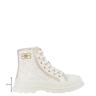 Tenis NINE WEST Nwlimonero  Sintetico Color Blanco