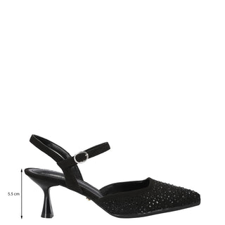 Zapatilla WESTIES Wecyrille  Gamuza textil Color Negro