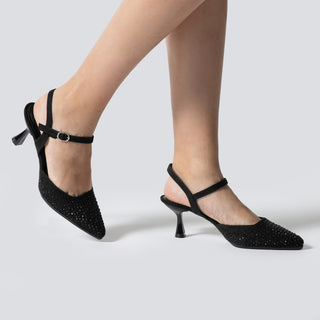 Zapatilla WESTIES Wecyrille  Gamuza textil Color Negro