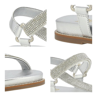 Sandalia WESTIES Wefinire3  Sintetico Color Metalico