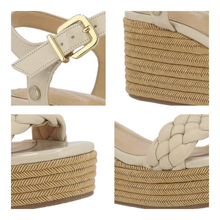 Zapatilla con Plataforma WESTIES Weguise2  Charol sintético Color Beige