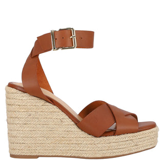 Zapatilla con Plataforma WESTIES Wekinboo  Piel Color Cafe