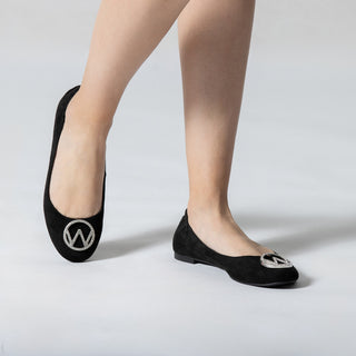 Ballerina WESTIES Webucarest  Gamuza textil Color Negro