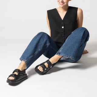 Sandalia WESTIES Wearamaki  Sintetico Color Negro
