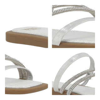Sandalia WESTIES Webarrel  Sintetico Color Metalico